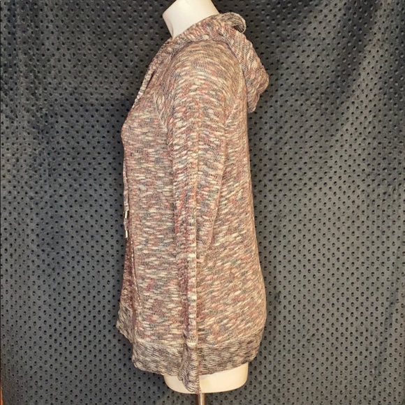 Relaxed Restyled Space Dye Pullover Hoodie - Picture 2 of 8